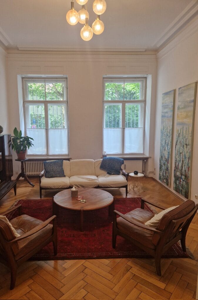 Praxisraum der Praxis für Humanistische Psychotherapie 2